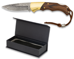 Navaja Damasco Hoja 7.4 Cm